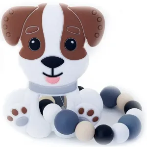 KidPro Teether Puppy Brown Beißring 1 St