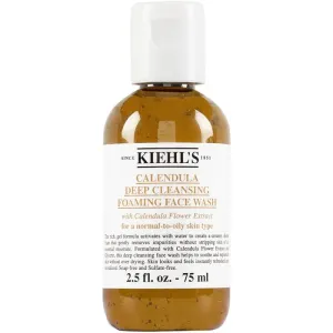 Kiehl's Calendula Deep Cleansing Foaming Face Wash Gesichtsgel für die Tiefenreinigung 75 ml