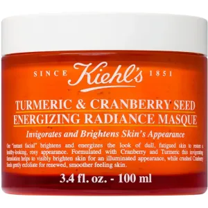 Kiehl's Turmeric and Cranberry Seed Energizing Radiance Mask aufhellende Gesichtsmaske für alle Hauttypen, selbst für empfindliche Haut 100 ml