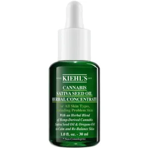 Kiehl's Cannabis Sativa Seed Oil Herbal Concentrate Beruhigendes Ölserum für alle Hauttypen, selbst für empfindliche Haut 30 ml