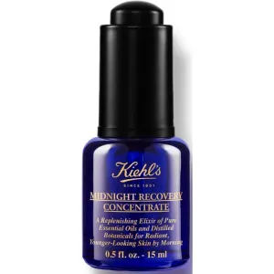 Kiehl's Midnight Recovery Concentrate regenerierendes Serum für die Nacht für alle Hauttypen, selbst für empfindliche Haut 15 ml