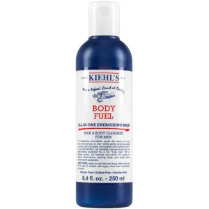 Kiehl's Men Body Fuel Wash Shampoo und Duschgel für alle Hauttypen, selbst für empfindliche Haut für Herren 250 ml
