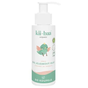 kii-baa® organic 100% Bio Oil Jojoba Badeöl für Kinder ab der Geburt 100 ml