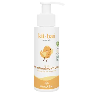 kii-baa® organic 100% Bio Oil Apricot Massageöl für Kinder ab der Geburt 100 ml