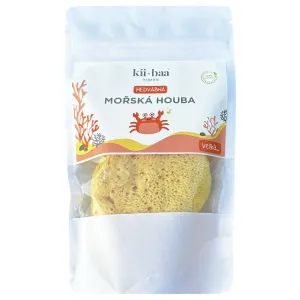 kii-baa® organic Natural Sponge Wash natürlicher Meeresschwamm 10-12 cm 1 St