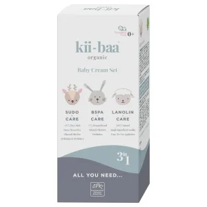 kii-baa® organic Baby Baby Cream Set Geschenkset (für Kinder ab der Geburt)
