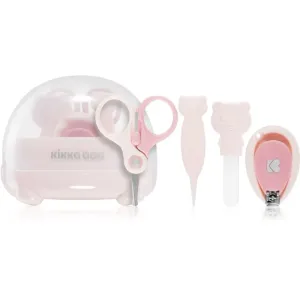 Kikkaboo Baby Manicure Set Bear Maniküre-Set für Kinder ab der Geburt Pink 1 St