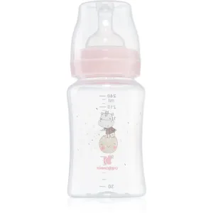 Kikkaboo Hippo Dreams Babyflasche 3 m+ Pink 240 ml