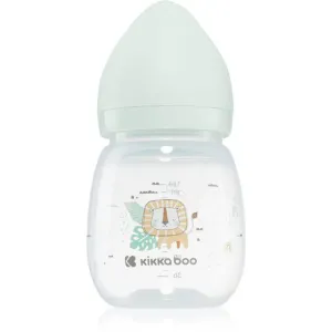 Kikkaboo Savanna Anti-colic Feeding Bottle Babyflasche 3 m+ Mint 180 ml