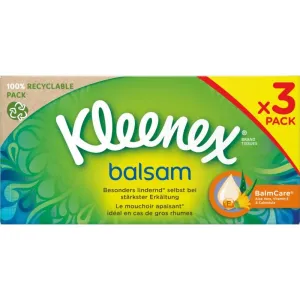 Kleenex Balsam Triple Box Papiertaschentücher 3x64 St
