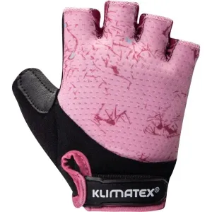 Klimatex SAGA Damen Radlerhandschuhe, rosa, größe S