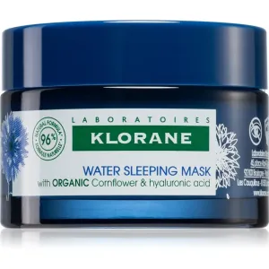 Klorane Cornflower Organic Maske für die Nacht mit Hyaluronsäure 50 ml