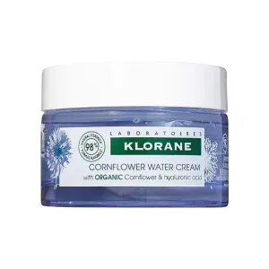 Klorane Feuchtigkeitsspendende Gesichtscreme mit BIO-Kornblume (Cornflower Water Cream) 50 ml
