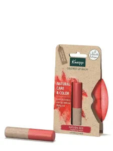 Kneipp Natural Care & Color tönender Lippenbalsam Farbton Natural Red 3,5 g