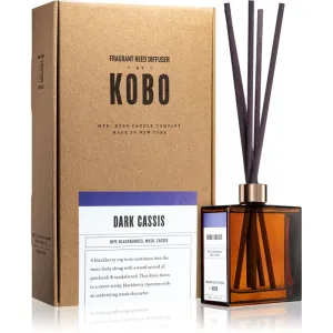 KOBO Woodblock Dark Cassis Aroma Diffuser mit Füllung 266 ml