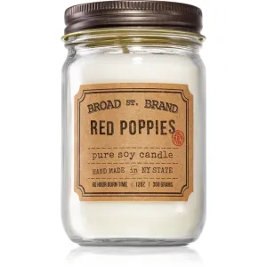 KOBO Broad St. Brand Red Poppies Duftkerze (Apothecary) 360 g #319647