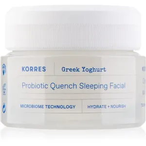 Korres Greek Yoghurt nährende Nachtcreme mit Probiotika 40 ml