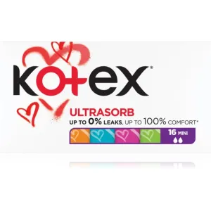 Kotex Ultra Sorb Mini Tampons 16 St