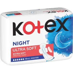 Kotex Ultra Soft Night Binden 6 St