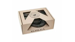 Kupilka Junior SET, Geschirrset für Ausflüge, schwarz