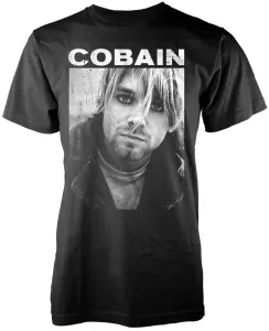 Kurt Cobain T-Shirt Kurt B/W Herren Black L