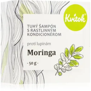 Kvitok Moringa Organisches Shampoo als Waschstück gegen Schuppen 50 g
