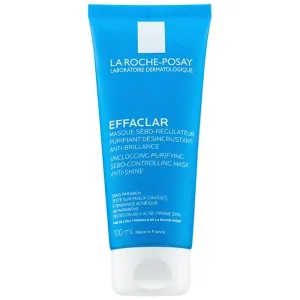La Roche-Posay Effaclar reinigende Maske zur Reduktion von Hauttalg und zur Verkleinerung der Poren 100 ml