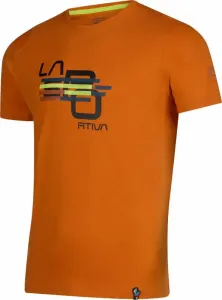 La Sportiva Stripe Cube T-Shirt M Hawaiian Sun L T-Shirt