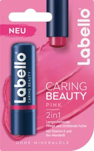 Labello Caring Beauty tönender Lippenbalsam Farbton Pink 4,8 ml