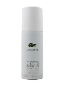 Lacoste Eau de Lacoste L.12.12. Blanc Deodorants mit Zerstäuber für Herren 150 ml