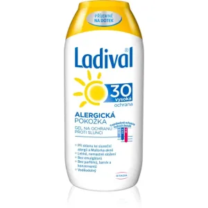 Ladival Allergic schützende Gel-Creme zum Bräunen gegen Sonnenallergie SPF 30 200 ml