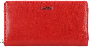 Lagen Ledergeldbörse für Damen LG-2161 RED