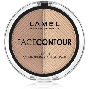 LAMEL Insta Face Contour Konturier-Palette für die Wangen 6 g