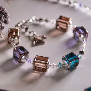 Lampglas Designer-Armband Crisp Beauty mit einzigartigen Perlen Lampglas BCU8