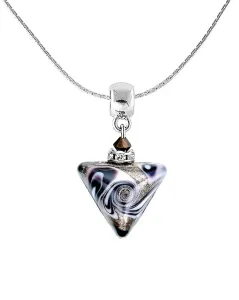 Lampglas Einzigartige Perlenkette mit Lampglas NTA13