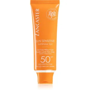 Lancaster Sun Sensitive Oil-Free Milky Fluid Bräunungsfluid für das Gesicht SPF 50 50 ml
