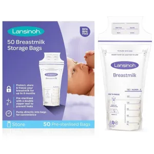 Lansinoh Breastfeeding Breastmilk Storage Bags Beutel Muttermilch-Aufbewahrung 50 St