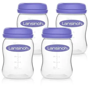 Lansinoh Breastmilk Storage Bottles Behälter für Lebensmittel 4x160 ml