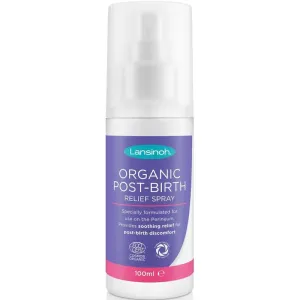Lansinoh Organic Post-Birth beruhigendes Spray für Mamas 100 ml