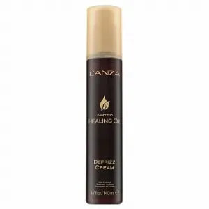 L’ANZA Keratin Healing Oil Defrizz Cream glättende Creme zum einfachen Kämmen von Haaren 140 ml