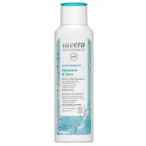 Lavera Feuchtigkeitsspendendes Shampoo mit Bio-Mandelmilch und Aloe Vera Basis Sensitiv 250 ml