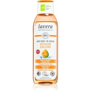 Lavera Revitalisierendes Duschgel mit Orangen-Minz-Duft (Body Wash) 250 ml