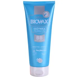 L’biotica Biovax Keratin & Silk Conditioner mit Keratin für die leichte Kämmbarkeit des Haares 200 ml
