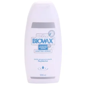 L’biotica Biovax Keratin & Silk stärkendes Shampoo mit Keratin Komplex 200 ml #306764