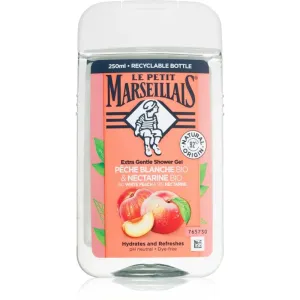 Le Petit Marseillais White Peach & Nectarine Bio sanftes Duschgel 250 ml