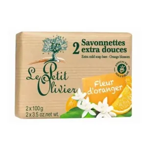 Le Petit Olivier Extra feine Seife Orangenblüten 2 x 100 g