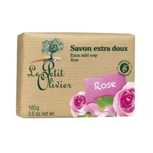 Le Petit Olivier Extra feine Seife Rose 100 g