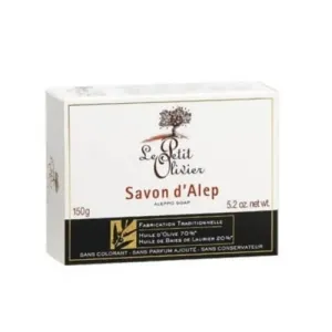 Le Petit Olivier Geformte Seife mit Olivenöl und Lorbeer Aleppo (SOAP) 150 g