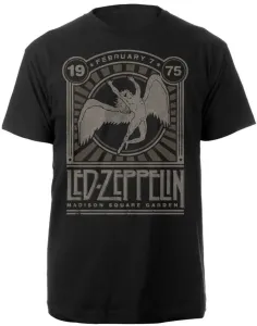 Led Zeppelin T-Shirt Madison Square Garden 1975 Black M