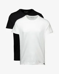 Lee T-Shirt 2 Stk Schwarz Weiß